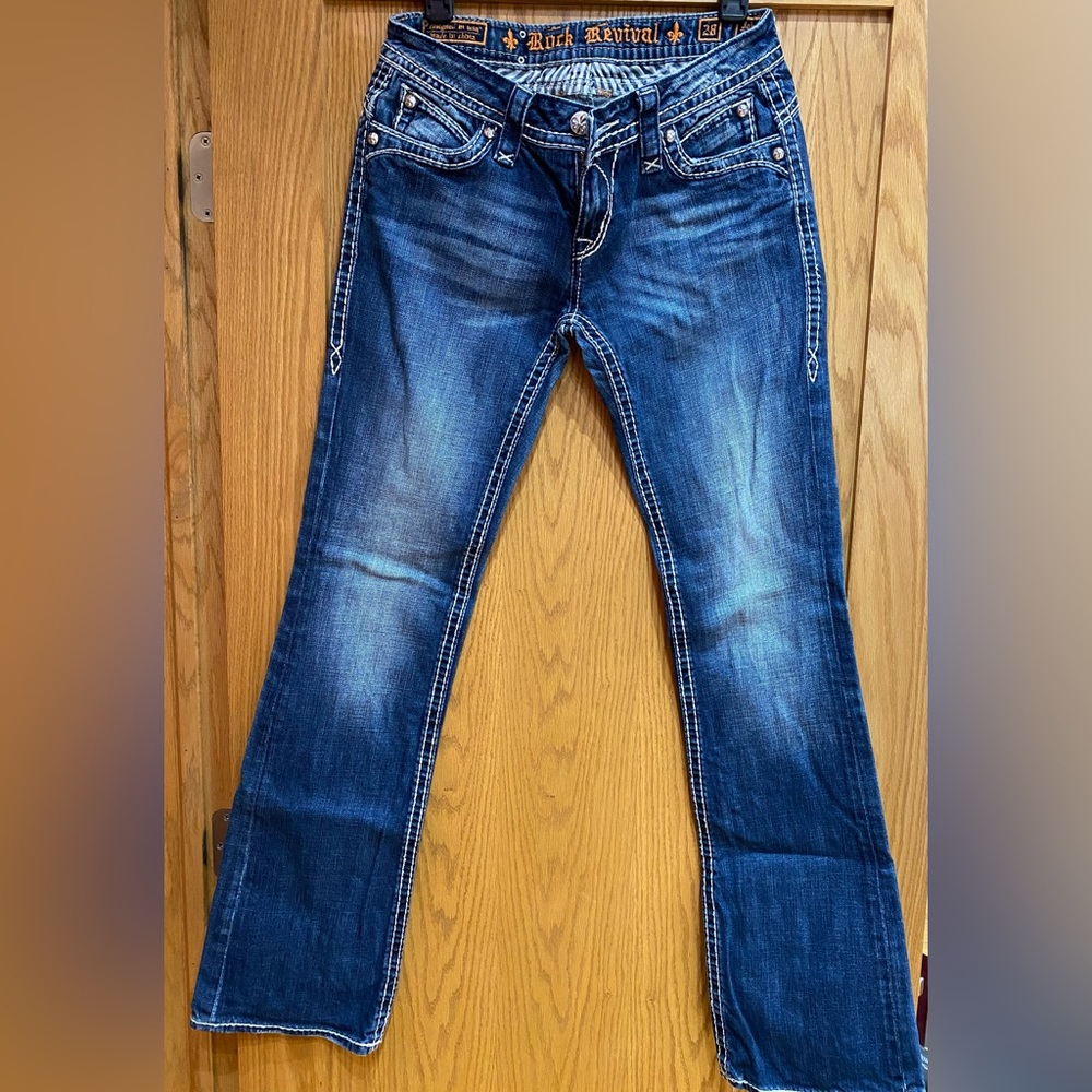 Rock Revival Women’s Johanna bootcut jeans, size 28